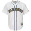 Ken Griffey Jr. Seattle Mariners Majestic Big & Tall Cooperstown Logo Cool Base Player Jersey - White