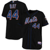Jason Bay New York Mets Majestic Fashion Authentic Player Jersey - Black