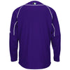 Arizona Diamondbacks Majestic On-Field Long Sleeve Practice Fleece Pullover - Purple