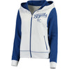 Kansas City Royals G-III 4Her by Carl Banks Women's Franchise Full-Zip Hoodie - White