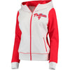 Philadelphia Phillies G-III 4Her by Carl Banks Women's Franchise Full-Zip Hoodie - White