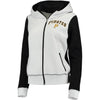 Pittsburgh Pirates G-III 4Her by Carl Banks Women's Franchise Full-Zip Hoodie - White