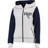 Tampa Bay Rays G-III 4Her by Carl Banks Women's Franchise Full-Zip Hoodie - White