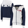 Atlanta Braves G-III 4Her by Carl Banks Women's Franchise Full-Zip Hoodie - White