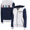Miami Marlins G-III 4Her by Carl Banks Women's Franchise Full-Zip Hoodie - White