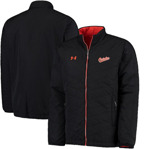 Baltimore Orioles Under Armour Accelerate Performance Full-Zip Jacket - Black