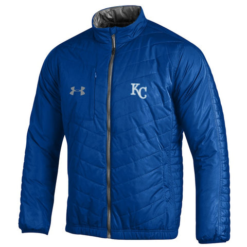 Kansas City Royals Under Armour Accelerate Full-Zip Performance Jacket - Royal