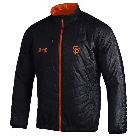 San Francisco Giants Under Armour Accelerate Full-Zip Jacket - Black
