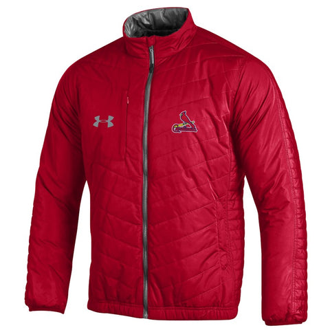 St. Louis Cardinals Under Armour Accelerate Full-Zip Jacket - Red