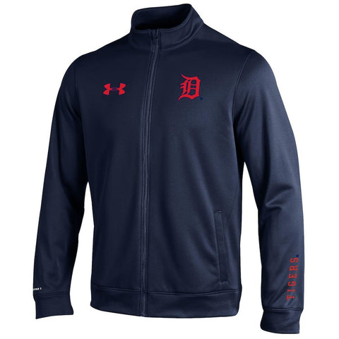 Detroit Tigers Under Armour MVP Decoration Full-Zip Jacket - Navy