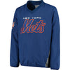 New York Mets G-III Sports by Carl Banks Gridiron V-Neck Pullover Jacket - Royal