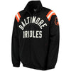 Baltimore Orioles G-III Sports by Carl Banks Centerfield Track Full-Zip Jacket - Black