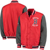 Boston Red Sox G-III Sports by Carl Banks Original Varsity Button-Up Jacket - Red