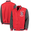 St. Louis Cardinals G-III Sports by Carl Banks Original Varsity Button-Up Jacket - Red