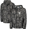 New York Yankees G-III Sports by Carl Banks Wind Chill Lightweight Full-Zip Jacket - Charcoal