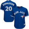 Josh Donaldson Toronto Blue Jays Majestic Alternate Big & Tall Cool Base Player Jersey - Royal