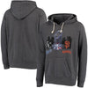 Kansas City Royals vs. San Francisco Giants Majestic Threads 2014 World Series Match-Up Tri-Blend Pullover Hoodie - Gray