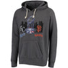 Kansas City Royals vs. San Francisco Giants Majestic Threads 2014 World Series Match-Up Tri-Blend Pullover Hoodie - Gray
