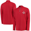 Cincinnati Reds Under Armour Tech Quarter-Zip Performance Pullover Jacket - Red