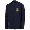 Milwaukee Brewers Under Armour Tech Quarter-Zip Performance Pullover Jacket - Navy