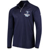 Tampa Bay Rays Under Armour Tech Quarter-Zip Performance Pullover Jacket - Navy
