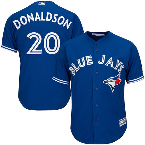 Josh Donaldson Toronto Blue Jays Majestic Alternate Big & Tall Cool Base Player Jersey - Royal