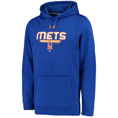 New York Mets Under Armour Pullover Hoodie - Royal