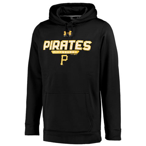 Pittsburgh Pirates Under Armour Pullover Hoodie - Black