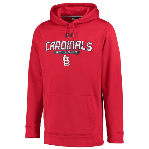 St. Louis Cardinals Under Armour Pullover Hoodie - Red