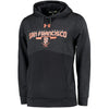 San Francisco Giants Under Armour Novelty Pullover Hoodie - Black