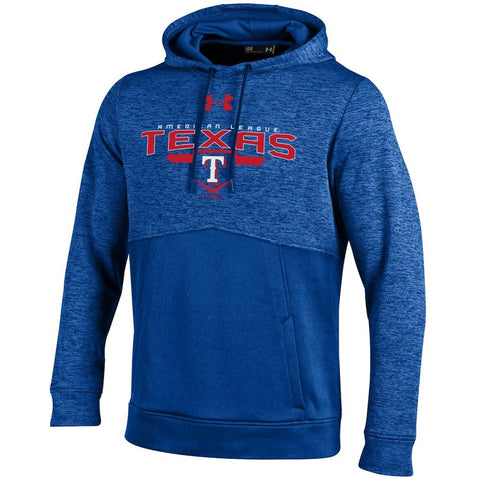 Texas Rangers Under Armour Novelty Pullover Hoodie - Royal