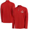 Cincinnati Reds Under Armour Tech Quarter-Zip Performance Pullover Jacket - Red