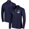 Tampa Bay Rays Under Armour Tech Quarter-Zip Performance Pullover Jacket - Navy