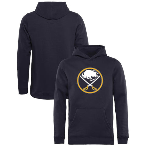Buffalo Sabres Rinkside Youth Primary Logo Pullover Hoodie - Navy