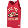 Carolina Hurricanes Mitchell & Ness Arch Logo Tank Top - Red