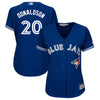 Josh Donaldson Toronto Blue Jays Majestic Women's Plus Size Alternate Cool Base Player Jersey - Royal