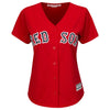 Dustin Pedroia Boston Red Sox Majestic Women's Plus Size Alternate Cool Base Player Jersey - Red