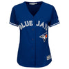 Toronto Blue Jays Majestic Women's Alternate Plus Size Replica Cool Base Team Jersey - Royal