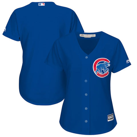 Chicago Cubs Majestic Women's Alternate Plus Size Cool Base Team Jersey - Royal
