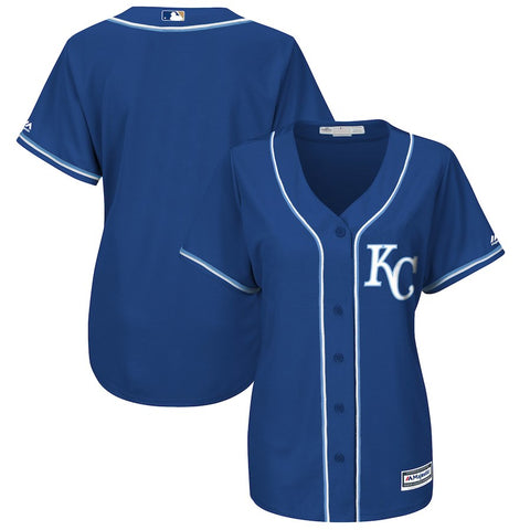 Kansas City Royals Majestic Women's Alternate Plus Size Cool Base Team Jersey