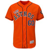 Dallas Keuchel Houston Astros Majestic Hispanic Heritage Flex Base Player Jersey - Orange