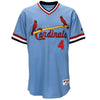 Yadier Molina St. Louis Cardinals Majestic 1984 Turn Back the Clock Throwback Authentic Player Jersey - Light Blue