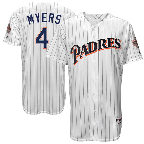 Wil Meyers San Diego Padres Majestic Authentic 1991 Turn Back the Clock Player Jersey - White/Navy