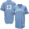 Salvador Perez Kansas City Royals Majestic Authentic 1976 Turn Back the Clock Player Jersey - Light Blue