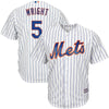 David Wright New York Mets Majestic Home Big & Tall Replica Cool Base Player Jersey - White/Royal