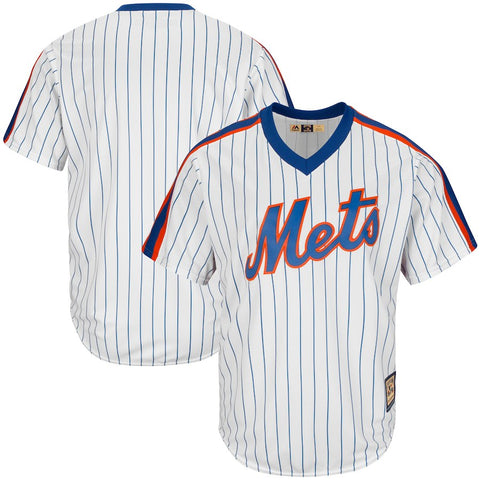 New York Mets Majestic Big & Tall Cooperstown Replica Cool Base Team Jersey