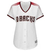 Paul Goldschmidt Arizona Diamondbacks Majestic Women's Plus Size Home Cool Base Player Jersey - White