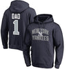New York Yankees   2018 Father's Day #1 Dad Pullover Hoodie