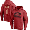 Arizona Diamondbacks   2018 Father's Day #1 Dad Pullover Hoodie