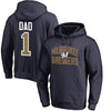 Milwaukee Brewers   2018 Father's Day #1 Dad Pullover Hoodie